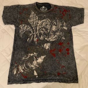 Helix dark grey tshirt